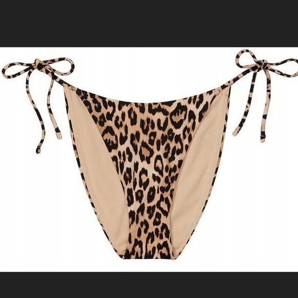 1138 NWT Victoria Secret Cheeky String Bikini Bottom Sz Med - Picture 1 of 6
